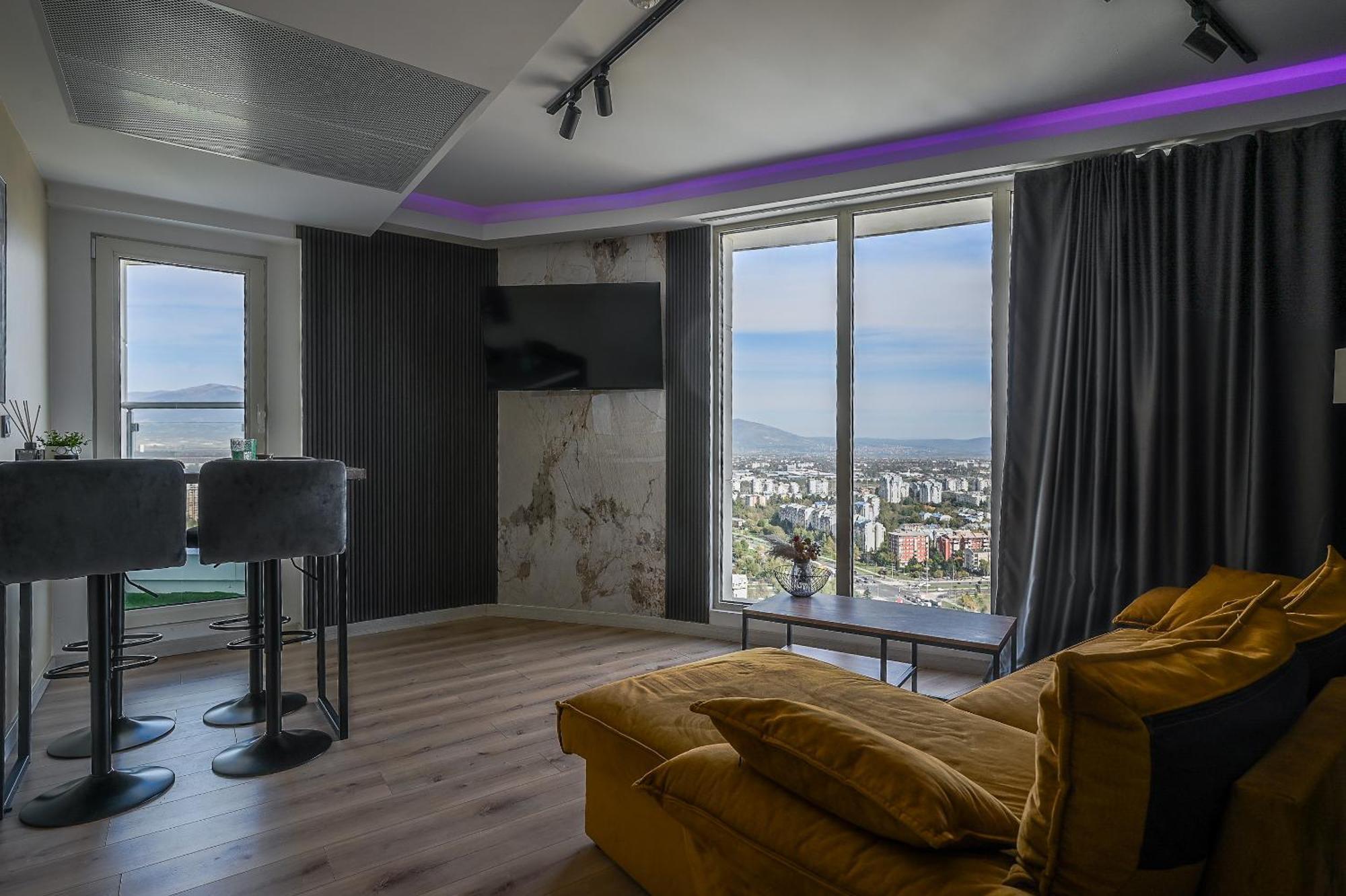 Alfred Sky Smart Apartment 29Th Spa Included 스코페 외부 사진
