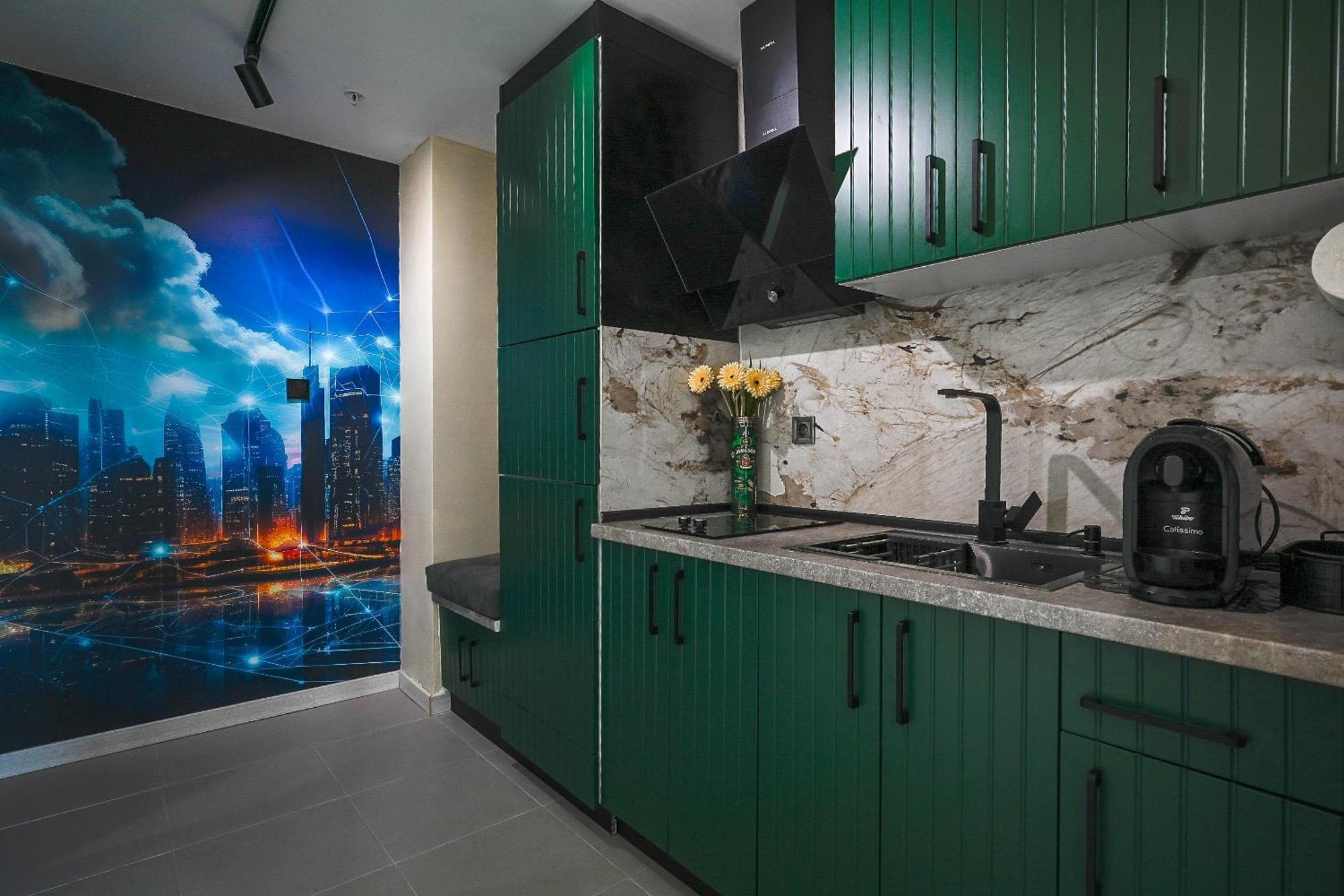 Alfred Sky Smart Apartment 29Th Spa Included 스코페 외부 사진